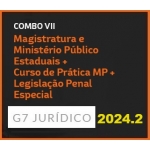 COMBO VII - MAGISTRATURA E MINISTÉRIO PÚBLICO ESTADUAIS + CURSO DE PRÁTICA MPF + LPE 2024 (G7 2024.2)